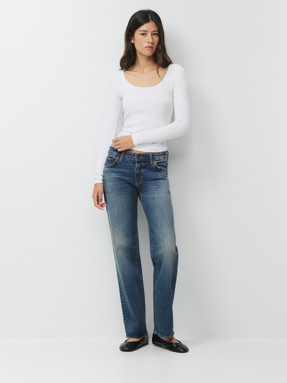 Aritzia HomeStretch Rib Equalizer Longsleeve - Small